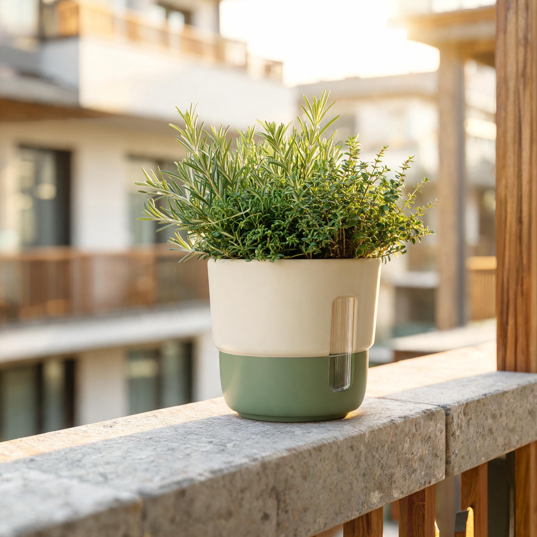 Self-Watering Herb Pot